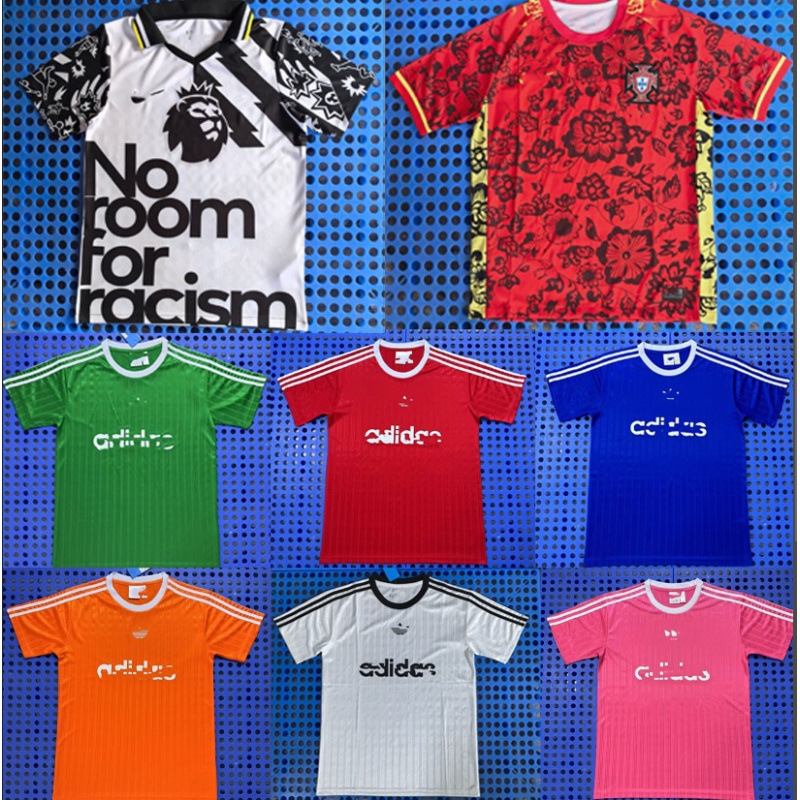 252 ホットサッカーユニフォーム サッカーユニフォーム トレーニングウェア スペシャルエディション 記念版 プレゲームジャージ 半袖 クローバー|undefined
