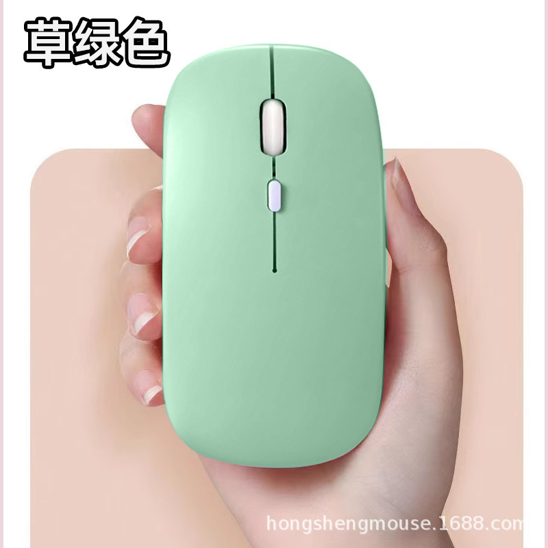 源头工厂现货批发适用华为苹果手机电脑双模蓝牙静音无线鼠标跨境|undefined
