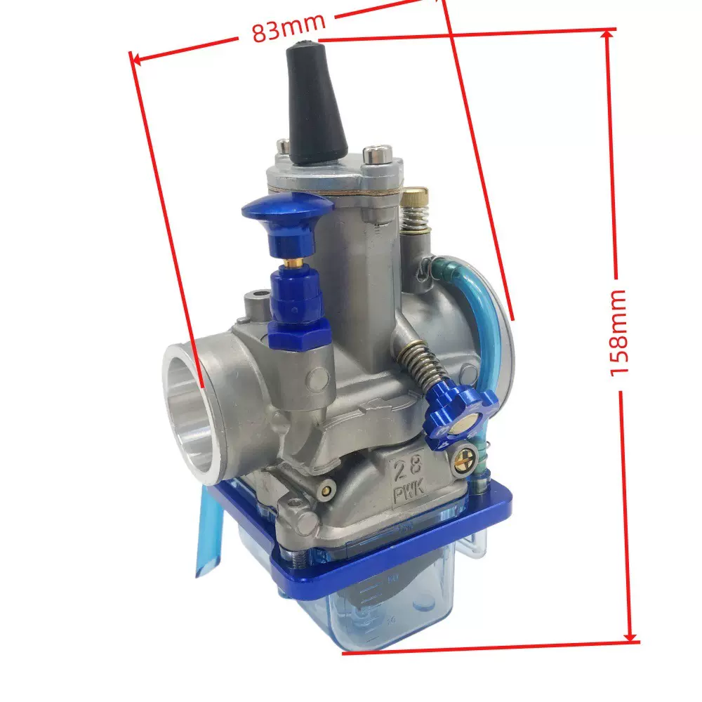 TTR110 TTR 110 通用化油器赛车 PWK 28-30 毫米透明帽 404-062