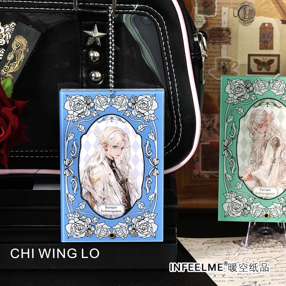 Infeel.me Guami segundo dimensión anime acrílico marco de tarjetas barroco serie festivales perímetros colgantes de tarjetas