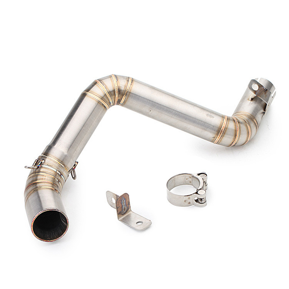 Applicable to KTM DUKE 390 200 motorcycle modification side row stainless steel integrated middle section row 51MM