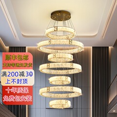客厅吊灯现代简约灯饰网红轻奢北欧吊灯具新中式美式客厅餐厅吊饰