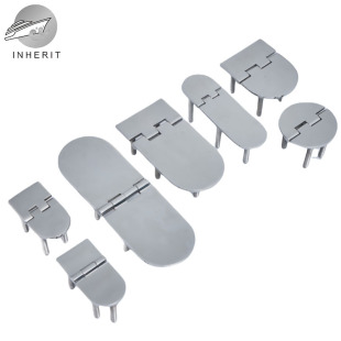 Marine 316 stainless steel with screw hinge yacht hardware accessories folding foldable screw hinge hinge