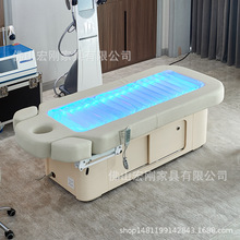 电动美容床美容院专用多功能恒温加热Spa按摩床理疗床纹绣乳胶床