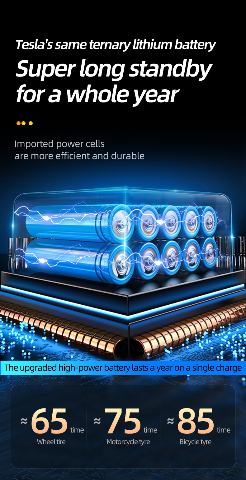 Portable Car Air Pump 5