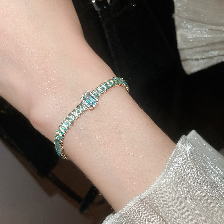 Blue bracelet