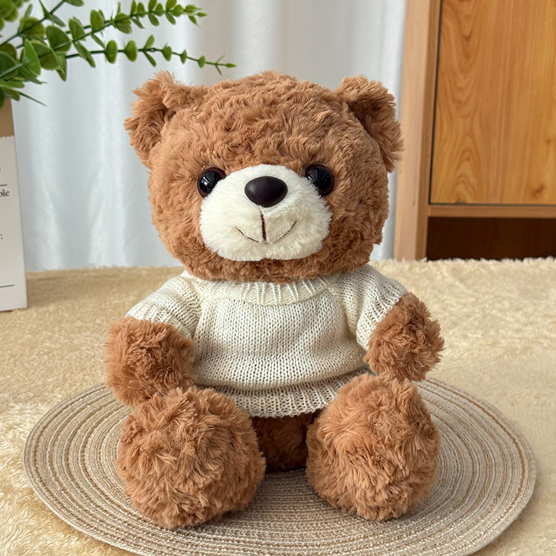 Transfronterizos Teddy Bear muñecas de peluche muñecas de tela regalo de graduación de chicas regalos de eventos logotipo imprimible