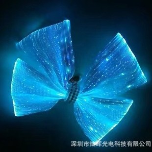 Cross-Border Hot Selling Ultra-Thin Led Fiber Cloth Christmas Gift Led Fiber Mask Colorful Luminous Luminous Mask
