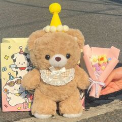 テディベア モカ ぬいぐるみ クマのぬいぐるみ かわいい女の子人形 誕生日プレゼント 人形枕 クマ