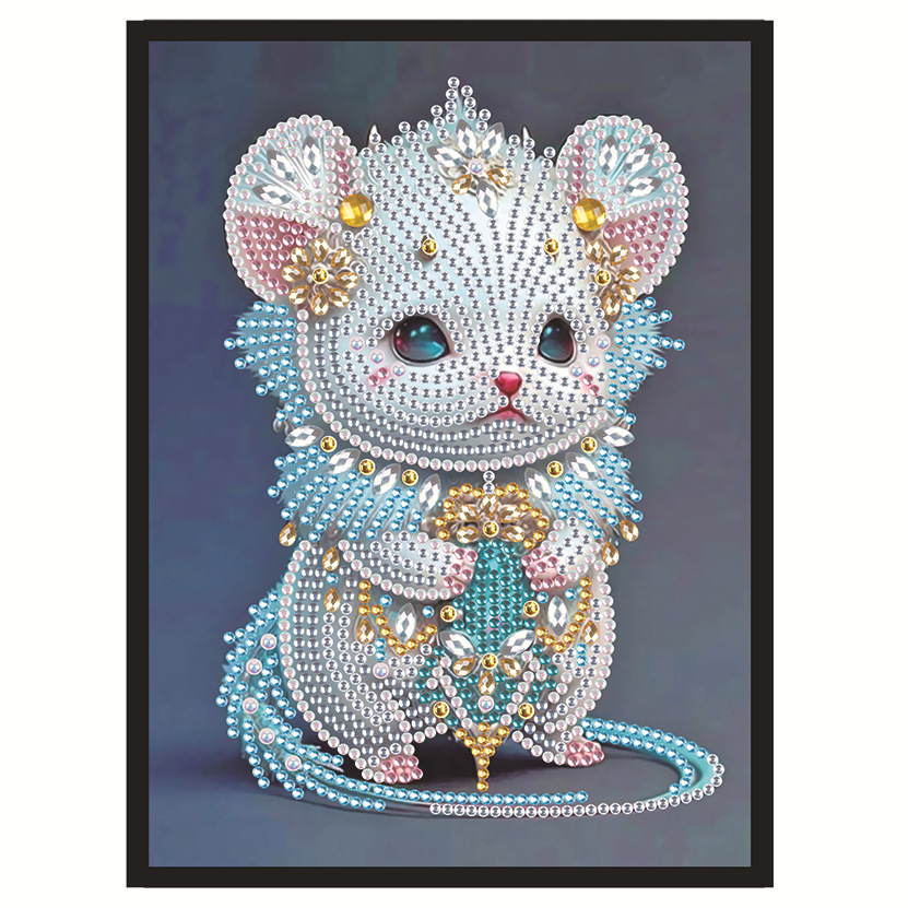 Transfronterizos nuevos dibujos de diamantes DIY hechos a mano unicornio dibujo de diamantes cuaderno dibujo de diamantes llenos de pintura de diamantes