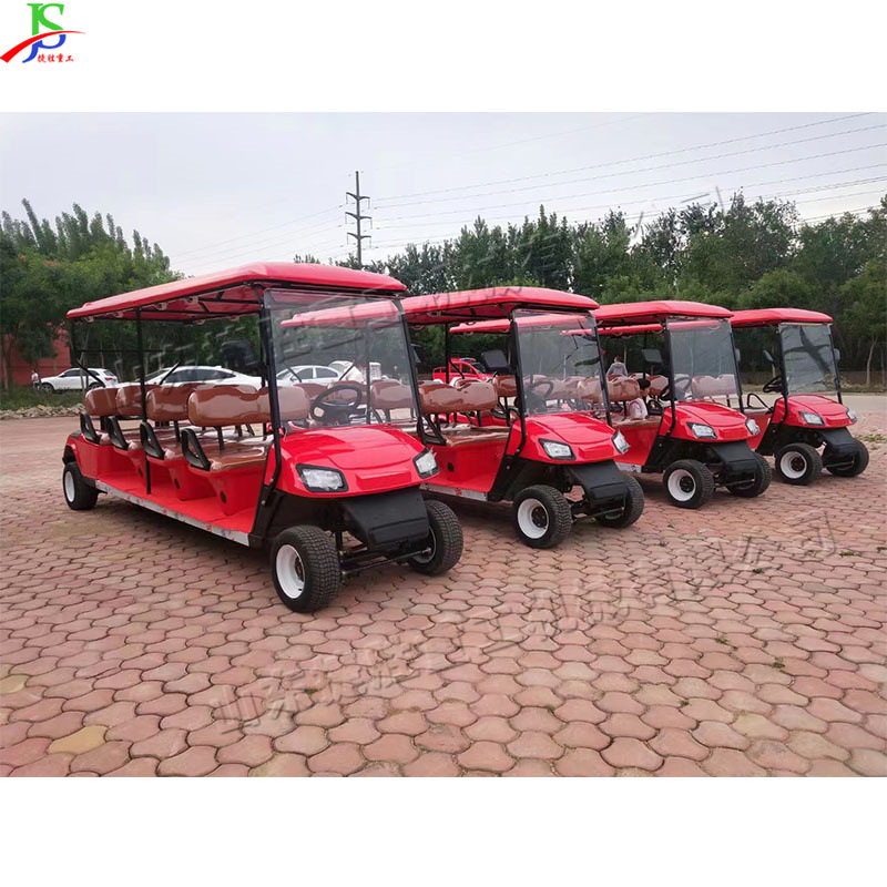 高尔夫球场观光车 小型电动观光车 公园景区学校医院机厂巡逻车