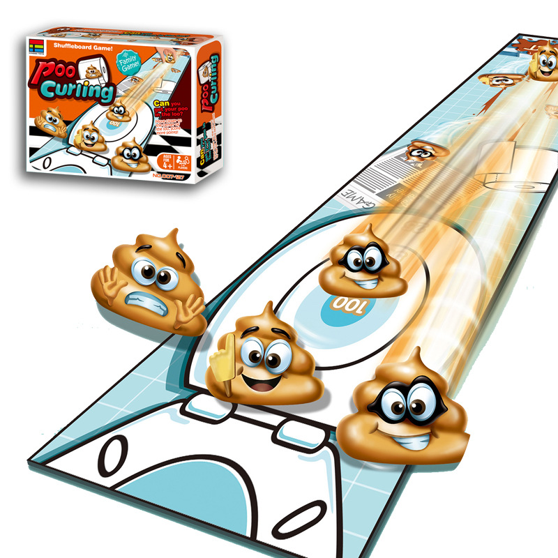 Comercio exterior Juego de golf transfronterizo Juego de curling juego de mesa interactivo entre padres e hijos