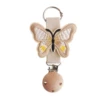 Apricot (wooden hat clip with holes) [khaki (flat butterfly)]