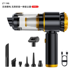 車の掃除機家庭用充電ポータブルハンドヘルドワイヤレス掃除機ブラシレス小型強力なダストブロワー
