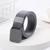 Nylon belt suitable for men and women, buckle for leisure, trend decorations, simple and elegant design, wholesale