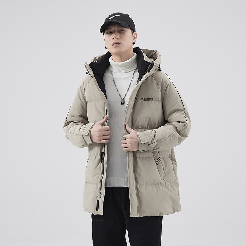 Demi-season down jacket