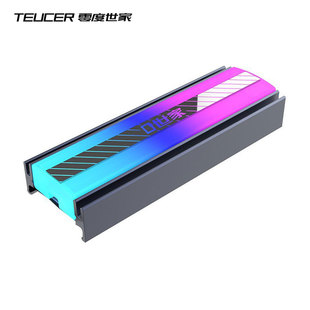 TEUCER M.2�̑BӲ�Pɢ���� SSD����nvmeɢ���R��5V3�ARGB���ͬ