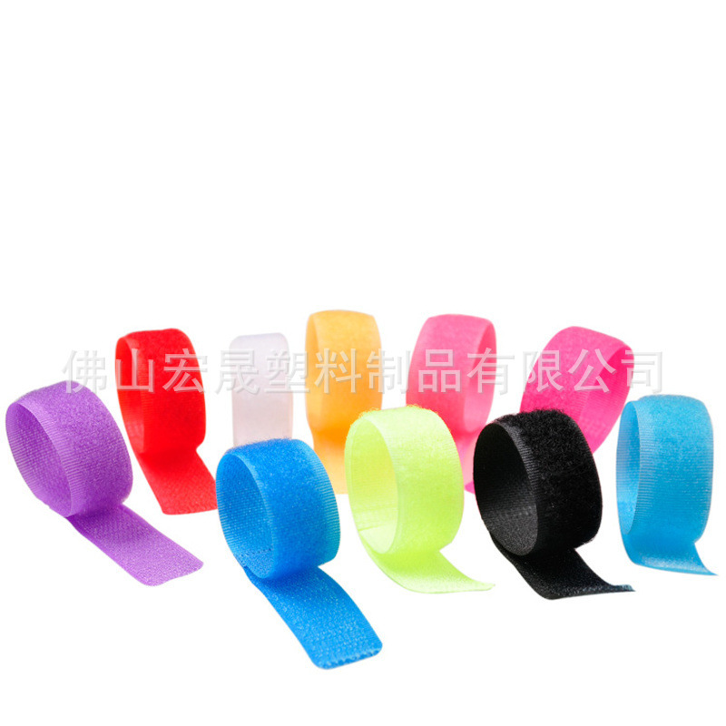 Colorful Velcro Cable Ties for Computer Cable Management, Data Cable Organizers, Wire Storage and Sorting, Wholesale Ul Certified