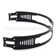 深圳五金厂不锈钢弹片 电镀不锈钢耳机夹 头戴式耳机夹弹片