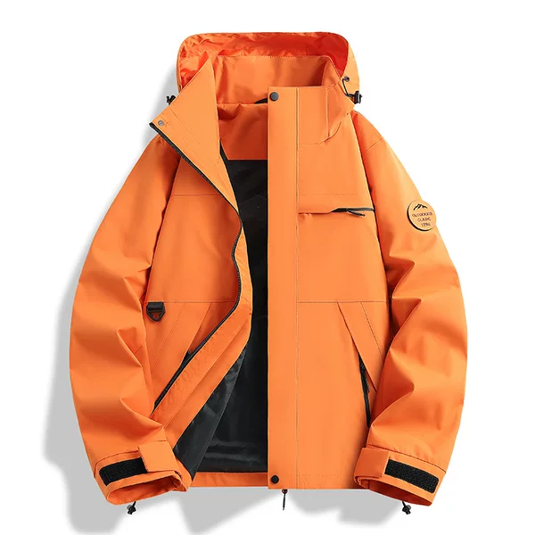 Spring and Autumn Season Outdoor Windproof and Water-Resistant Thin Single-Layer Windbreaker for Women and Men