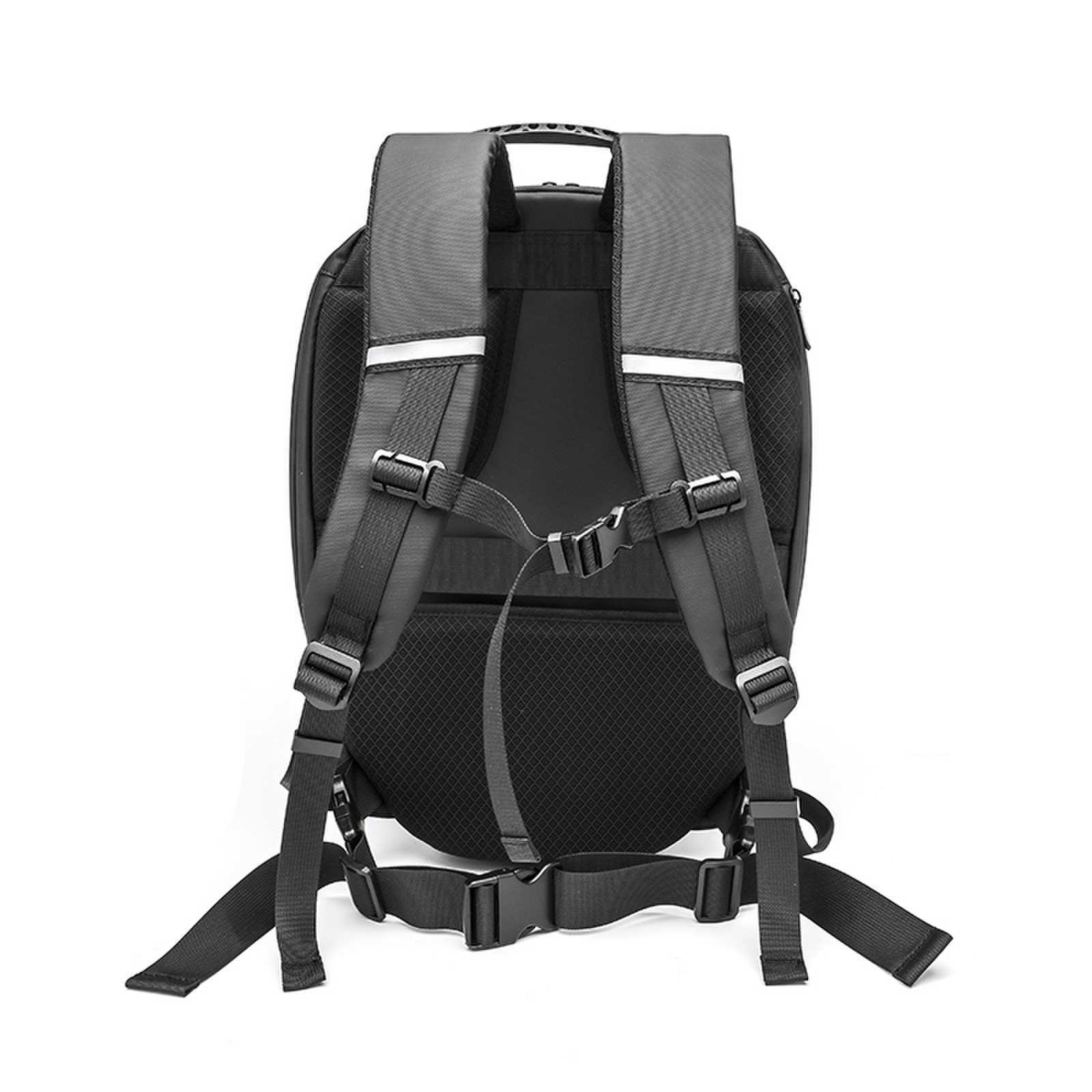 Bolsa de locomotora LED inteligente de 18 pulgadas Iron Man mochila de ciclismo bolsa de casco fresco material de nylon para PC