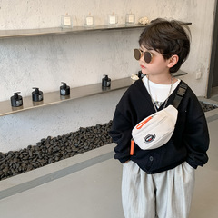 子供用カバン韓国版ハンサムな男の子の胸のカバンの個性はシンプルです。