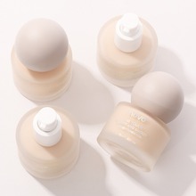 NOVO5768小圆盖臻透柔肌粉底液控油遮瑕持久防水防汗不脱妆粉底霜