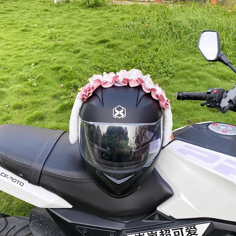 Cinnamoroll Headband Helmet Decoration Motorcycle Helmet Accessories