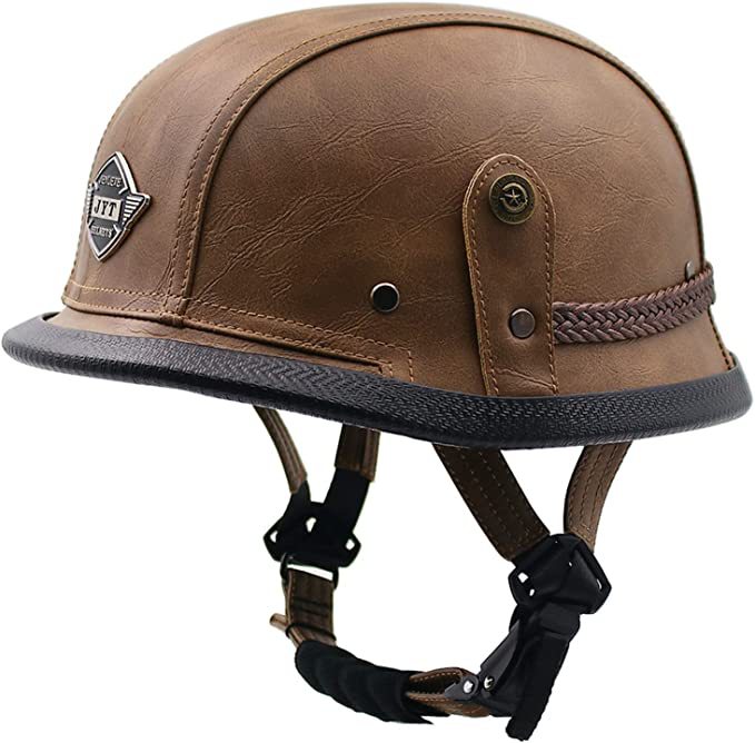 다크 다크 브라운 싱글 헬멧