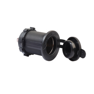 Manufacturer in stock car motorcycle modified GPS power supply base 12V power supply with waterproof cover cigarette lighter base