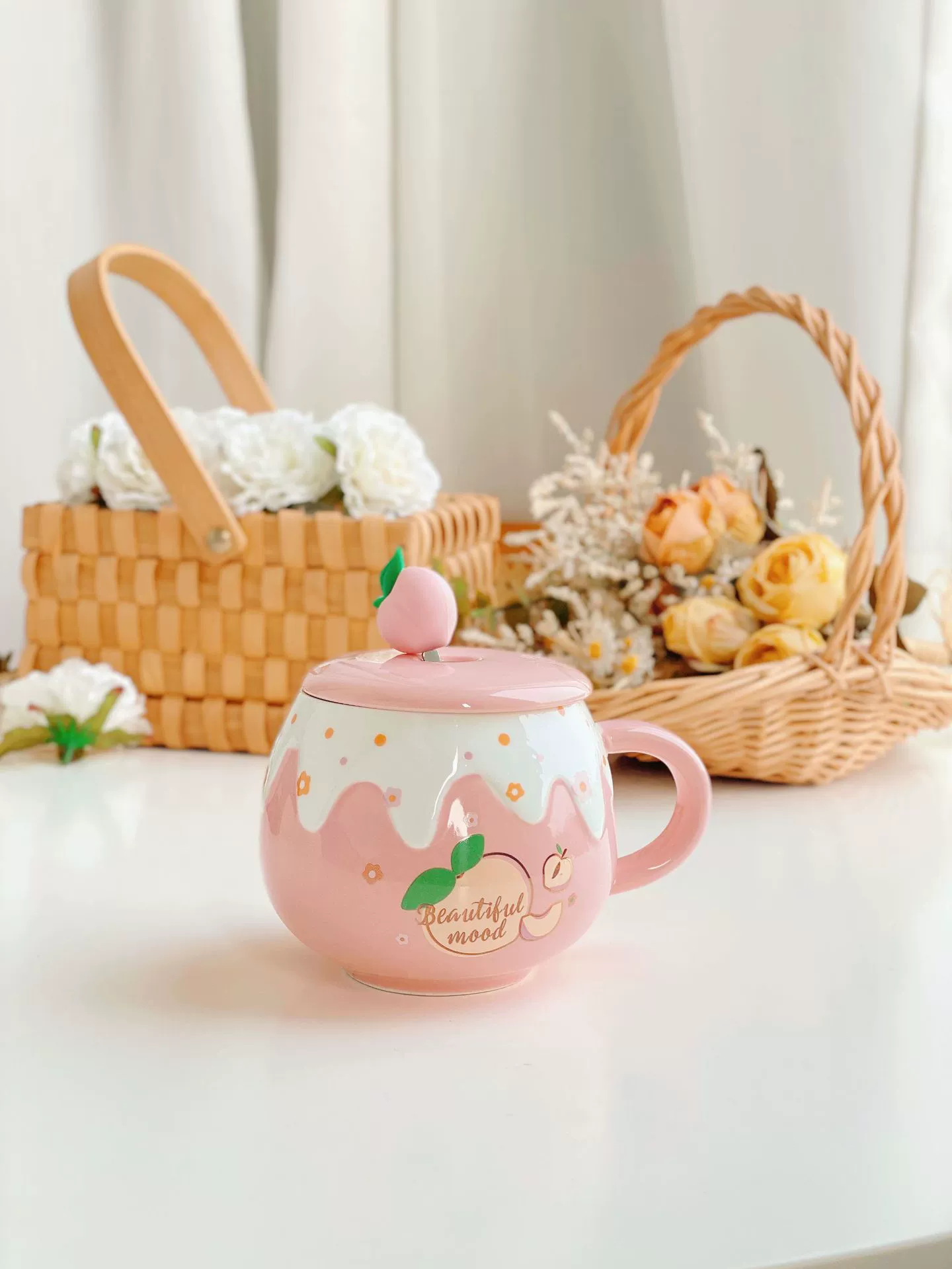 Керамическая кружка с мультяшным рисунком, для завтрака/кофе, 401–500 мл, в ассортименте
