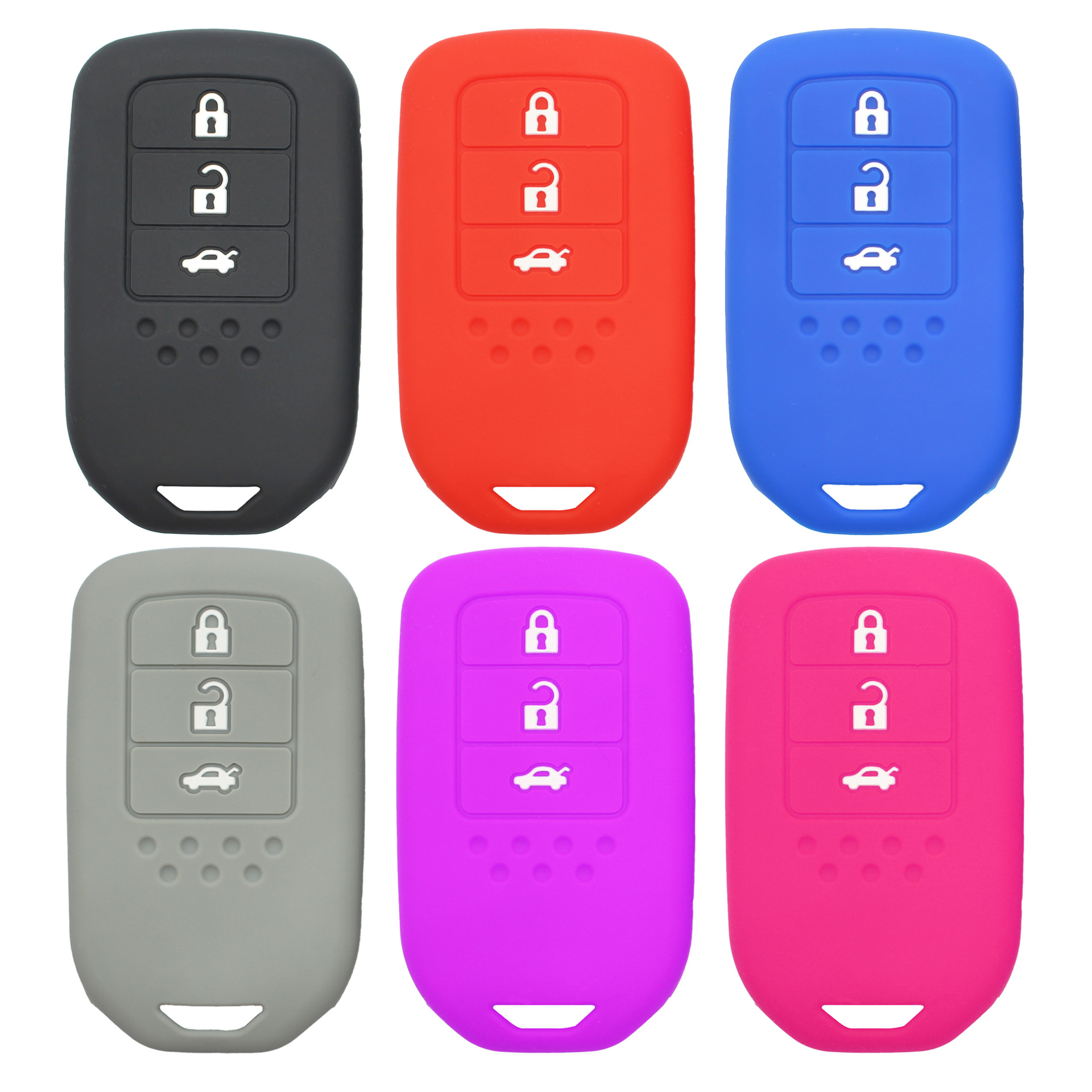 For Honda Jed 3 key tail box letter car key manufacturers wholesale all kinds of car key protection bags