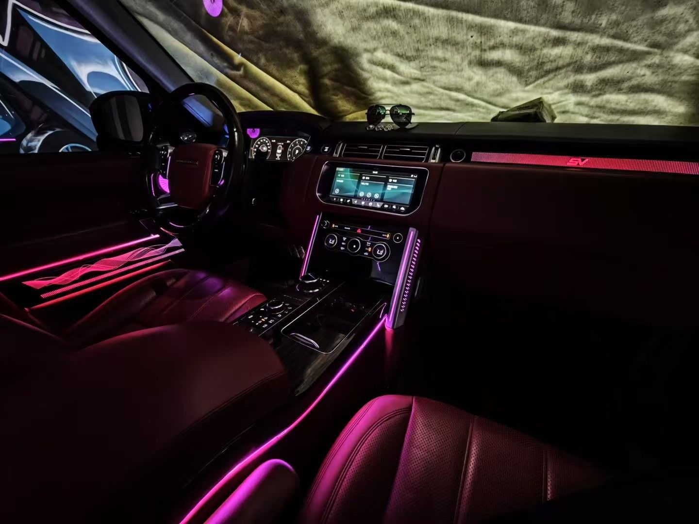 07-25 Land Rover Range Rover Executive Edition/Sport Edition Special Ambient Light Interior Atmosphere Light 64-Color Phantom Dynamic