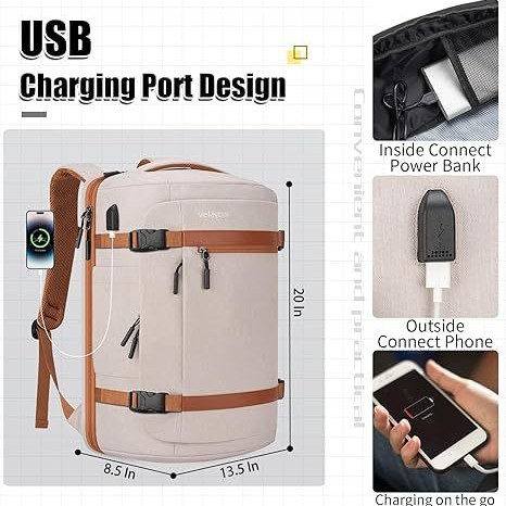 Waterproof Business Backpack For Men And Women Large Capacity_voghion.com