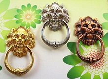门环仿古大门门扣锌合金拉手拉环狮子头拉环复古拉手门兽装饰