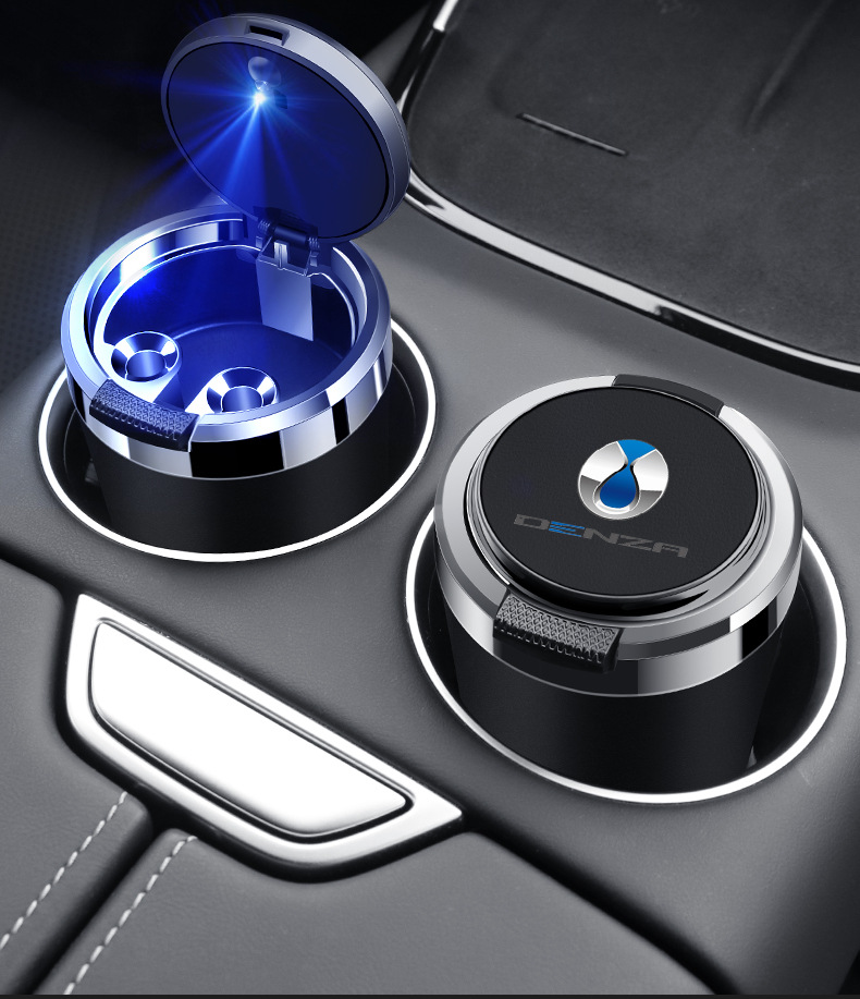 Suitable for Dengshi D9 X N7 N8 car ashtray with cover metal liner flame retardant personality multifunctional ashtray