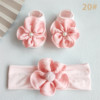 Headband for early age, socks, children's set, cute jewelry for new born for princess, Birthday gift