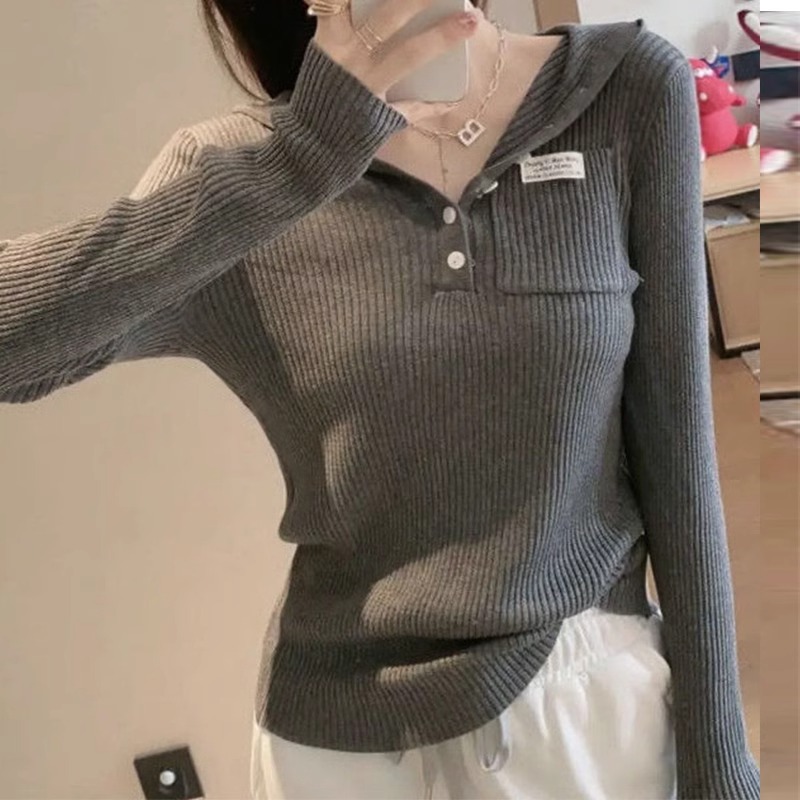 Fashionable autumn fitted hoody