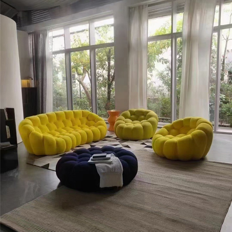 Celisa sofá de fútbol ocio Rochburg burbuja perezoso sala de estar tamaño de casa forma especial sofá de tela creativo