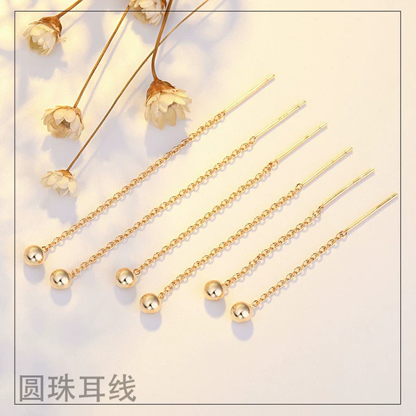 (4cm) (gold color) total length
