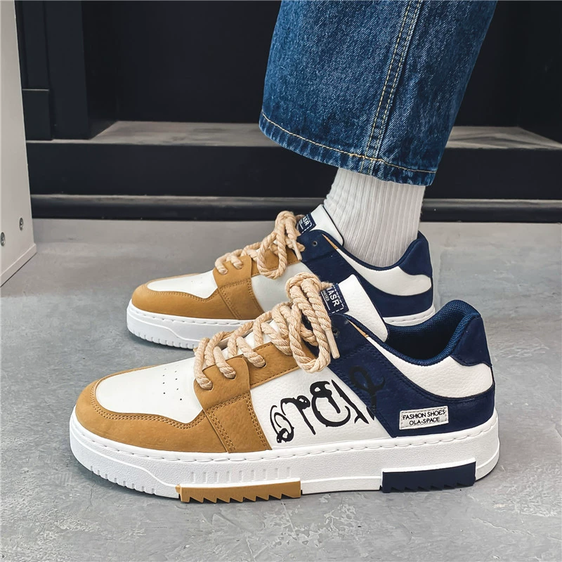 Кроссовки (Trend footwear), низкопрофильные повседневные туфли, размеры 39–44, красный/синий/бежевый