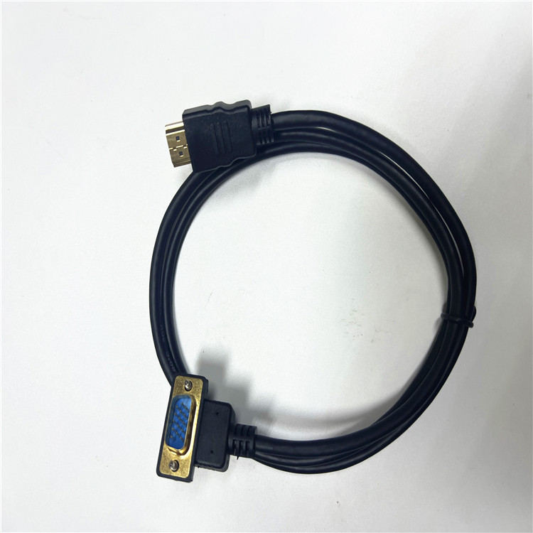 供应HDMI转VGA线  HDMI转串口线 90度弯头线 HDMI弯头线VGA弯头线