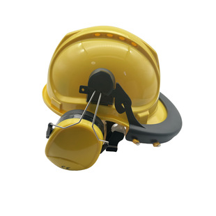 Factory wholesale with hat earmuffs site protection to reduce noise earmuffs helmet soundproof earmuffs CE