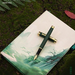 Hero Pen National Trend Landscape Style Ink Gift Box Adult Business Office Exquisite Set Student Birthday Gift