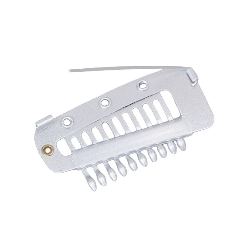 3.6cm 경사 헤드 10개 치아 실버(바늘 포함)