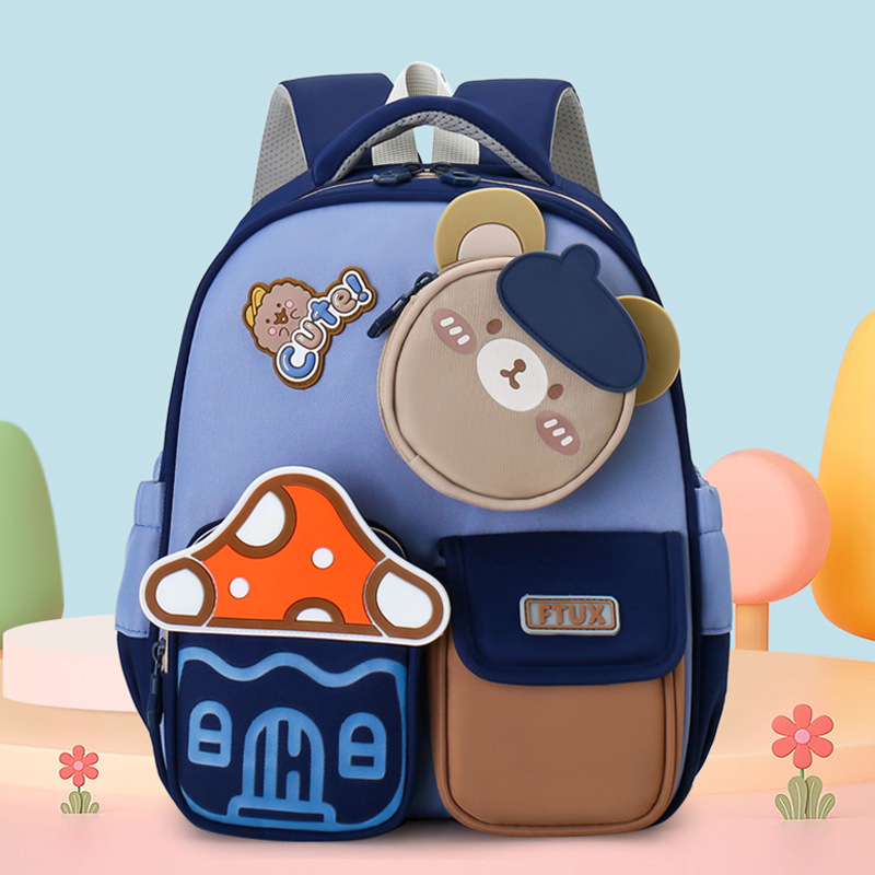 Nuevas mochilas de dibujos animados lindas mochilas para estudiantes de jardín de infantes mochilas para niños de 3 - 5 años de edad mochila minorista comercio exterior
