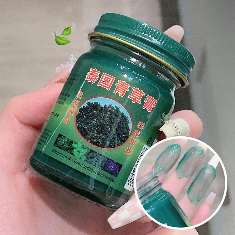 QiSue, crema de hierba verde tailandesa, cuatro estaciones para el usuario fuera del hogar, crema fresca y fresca para adultos, reparación corporal universal. image 5