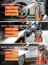 亿力家用高压洗车机220V便携式高压水枪自动洗车泵清洗机洗车直销