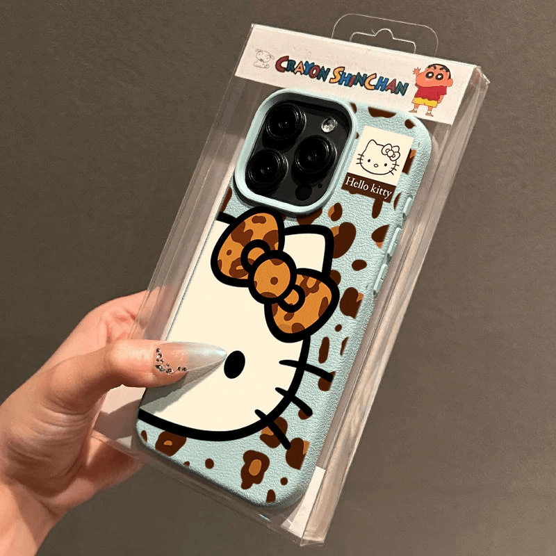 Leopard Print Bow Is Suitable for Iphone17Promax Phone Case 16Plus Creative Style 15 Soft 114 Popular Model