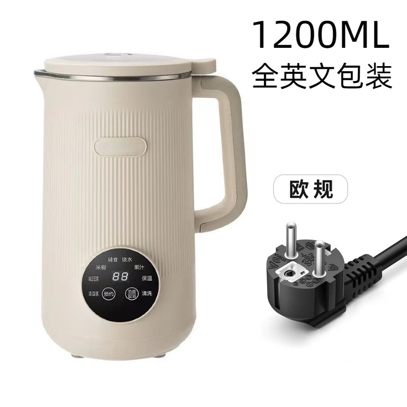 미색 스마트 두유 제조기 [유럽 규격]